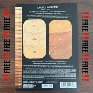‼️FREE‼️NEW‼️Laura Mercier Foundation Samples